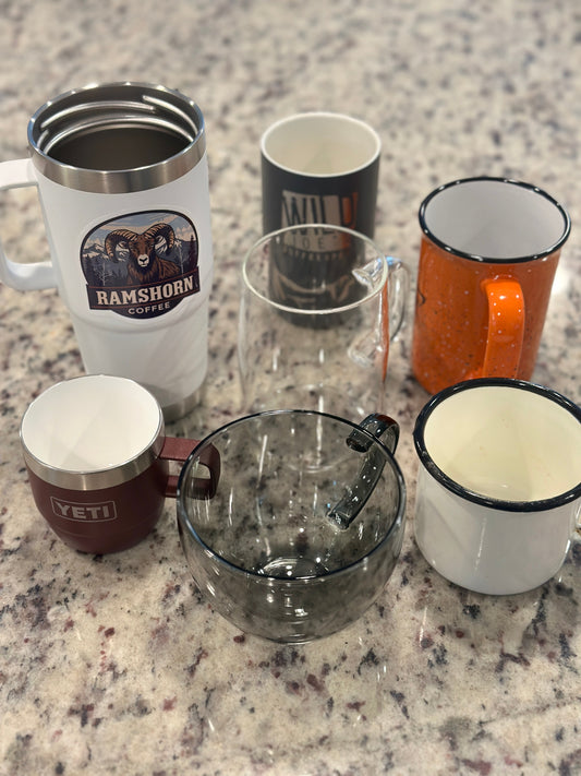 Brew guide: Drinking out of cups