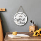Blulu Coffee Bar Decor: Cafe Accessories Featuring "Good Days Start with Jesus" Sign, 12" x 12" (White)