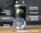 Bear Silhouette - Insulated Coffee Tumbler Cup