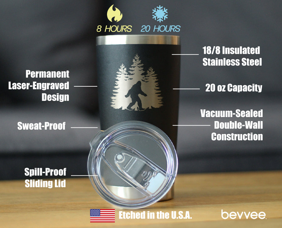 Bigfoot - Insulated Coffee Tumbler Cup